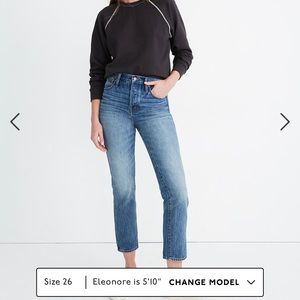 Madewell Rigid Stovepipe Jeans in Portsmouth Wash